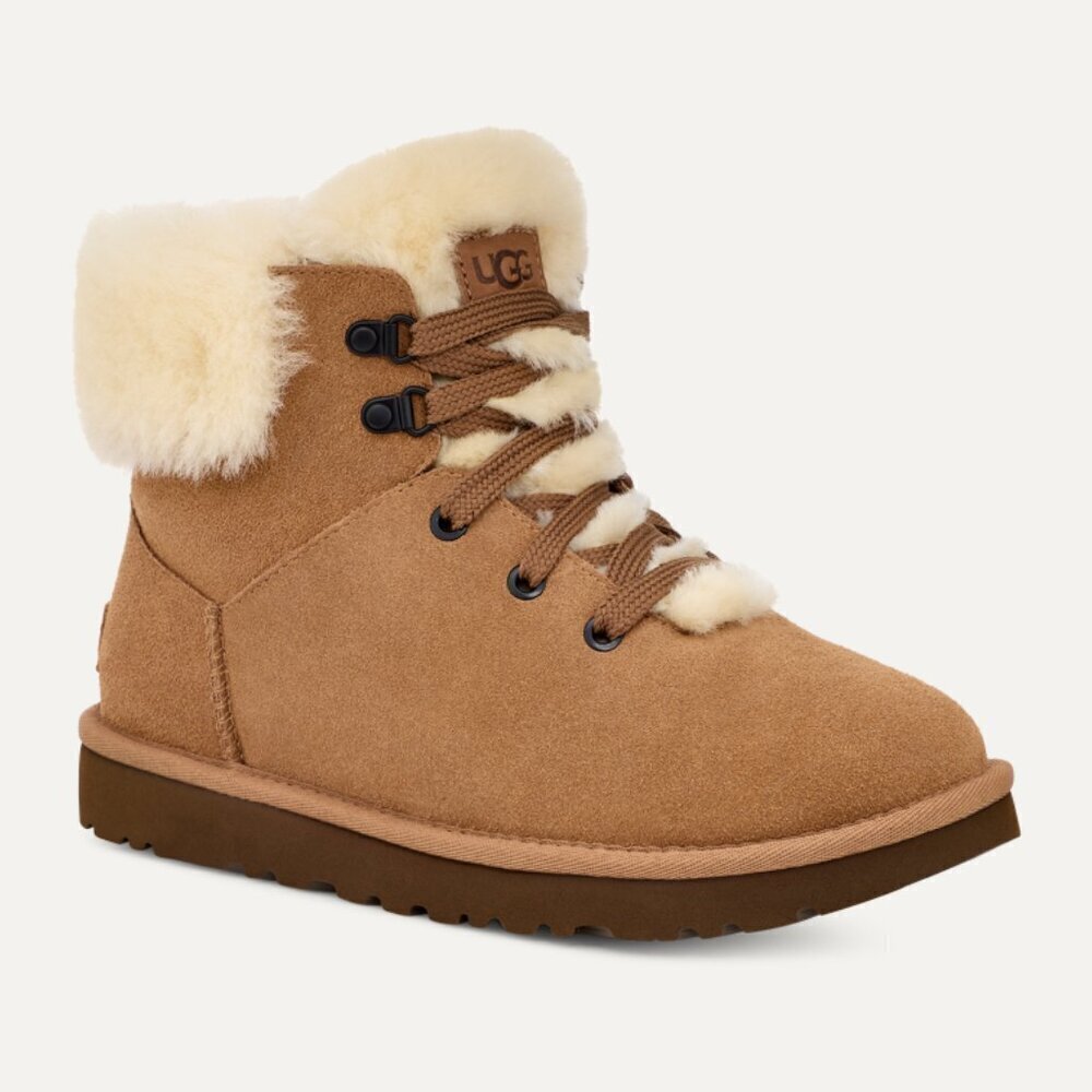 UGG® Classic Mini Alpine Lace Boots - Picture 10 of 11